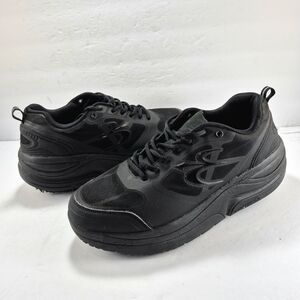 Gravity Defyer G-Defy Ion Walking Shoes All Black Orthopedic VersoShock Men's 12
